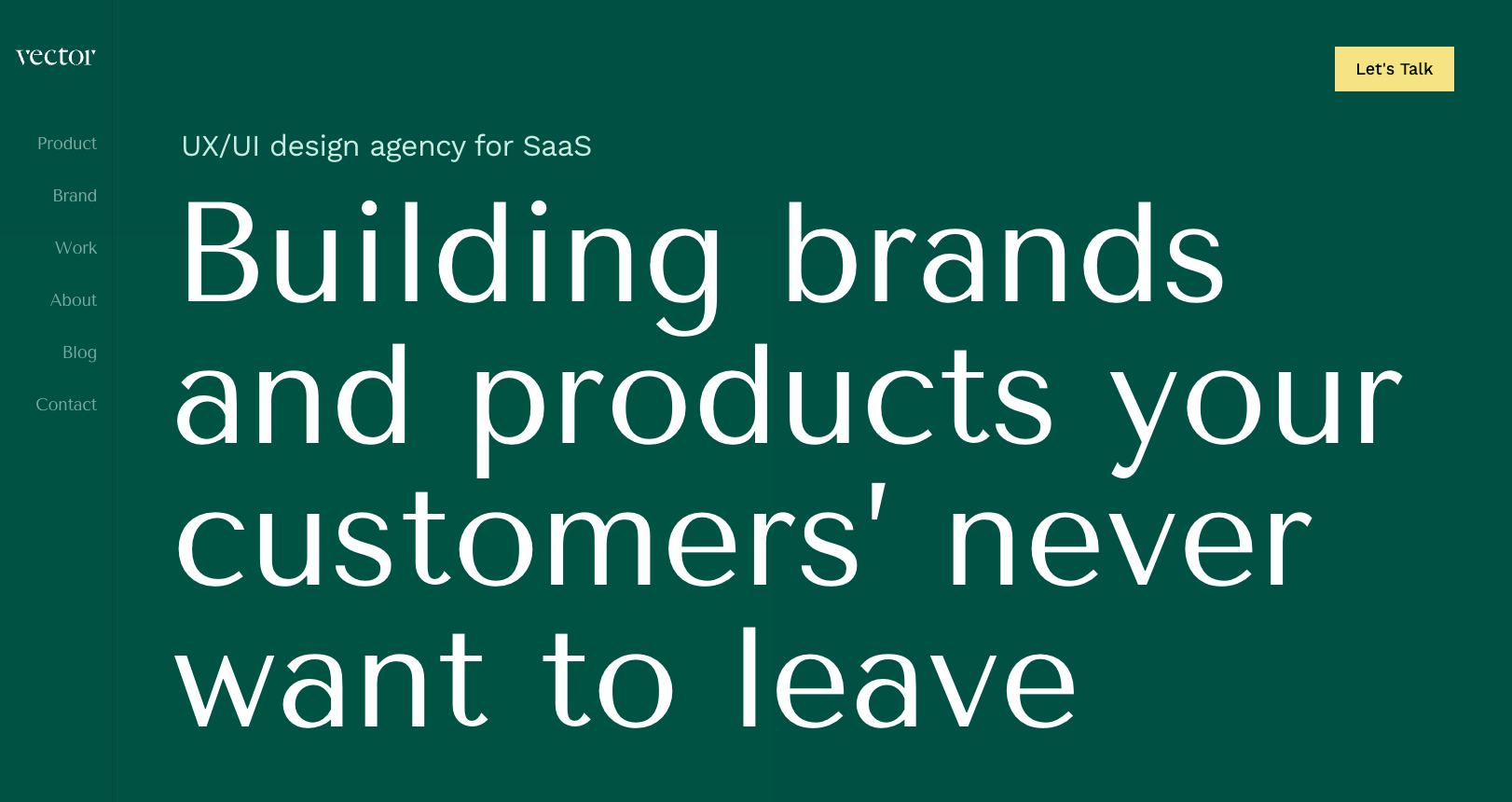 Vector - top SaaS design agency